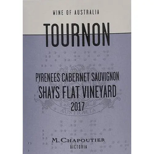 M.Chapoutier Tournon Shay's Flat Vineyard Cab. Sauvignon 2021
