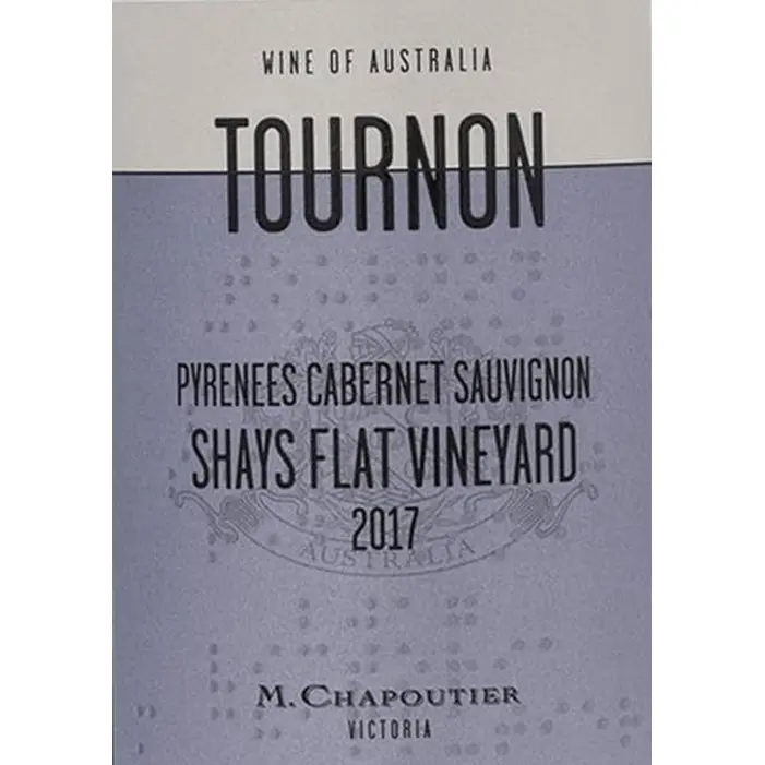 M.Chapoutier Tournon Shay's Flat Vineyard Cab. Sauvignon 2021