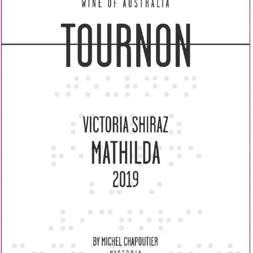 M.Chapoutier Tournon Mathilda Shiraz 2019 