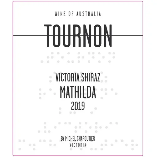 M.Chapoutier Tournon Mathilda Shiraz 2019 