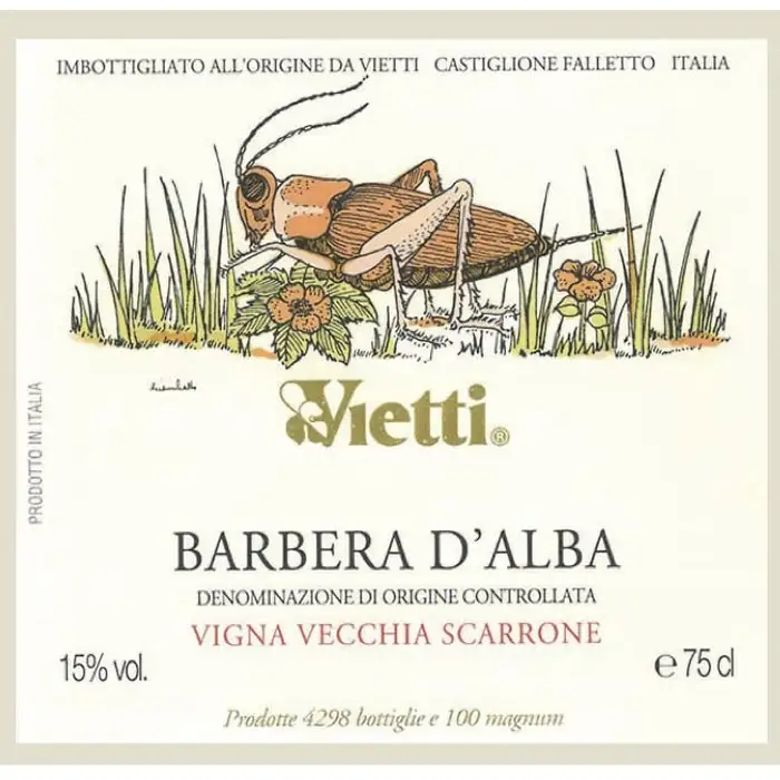 Barbera d’Alba Doc Vigna "Scarrone" 2020 Vietti 