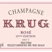 Champagne Krug Rosé 26ème Édition  - imagem 1