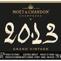 Champagne Moët & Chandon Grand Vintage Extra Brut 2013 - imagem 2