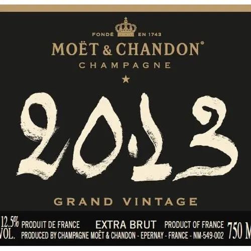 Champagne Moët & Chandon Grand Vintage Extra Brut 2013
