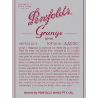 Penfolds Grange Bin 95 Shiraz  2018  - imagem 2