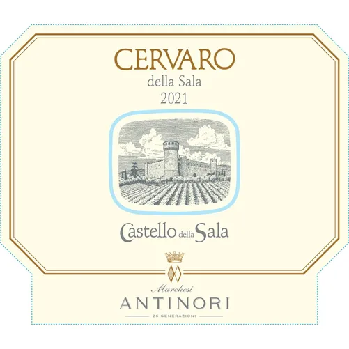  Castello della Sala 'Cervaro della Sala' Umbria IGT 2021