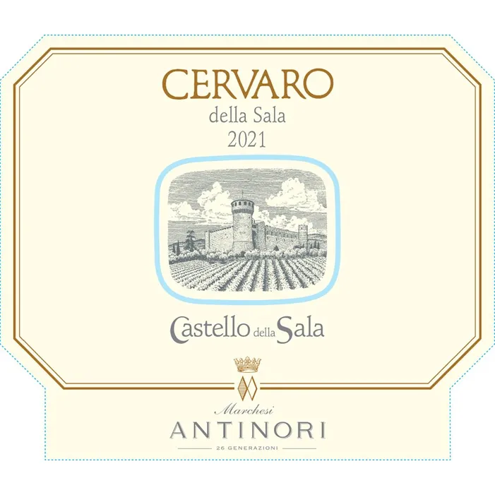 Castello della Sala 'Cervaro della Sala' Umbria IGT 2021