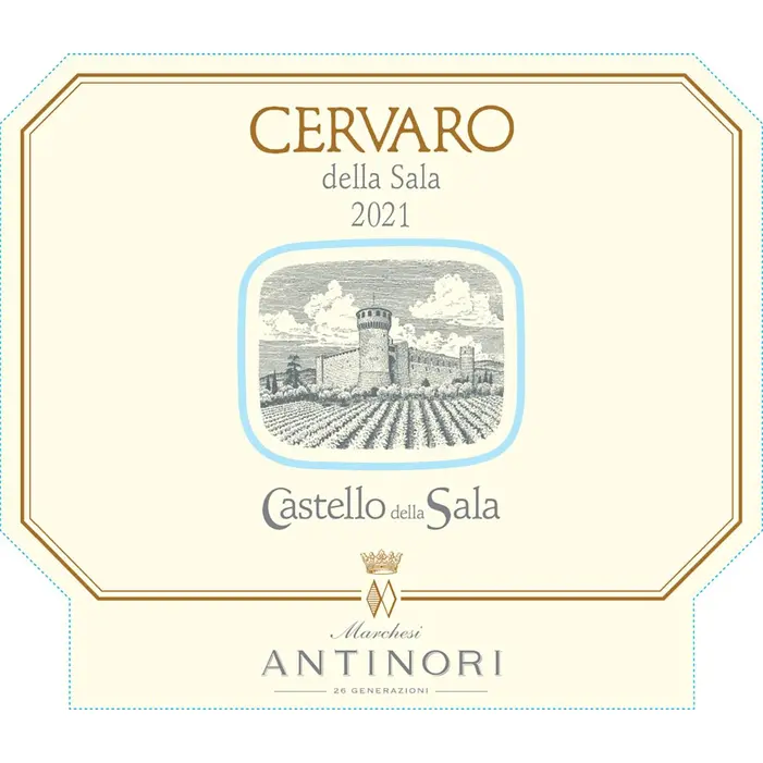  Castello della Sala 'Cervaro della Sala' Umbria IGT 2021