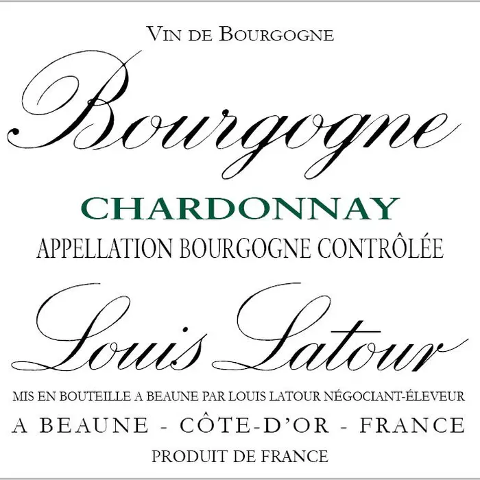 Louis Latour Bourgogne Chardonnay 2021 375ml