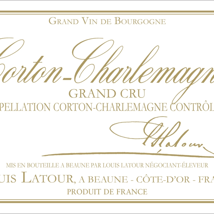 Louis Latour Corton-Charlemagne Grand Cru 2018 Cote de Beaune