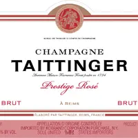 Champagne Taittinger Brut Prestige Rosé - imagem 1