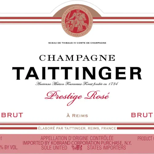Champagne Taittinger Brut Prestige Rosé