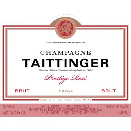 Champagne Taittinger Brut Prestige Rosé