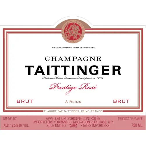 Champagne Taittinger Brut Prestige Rosé