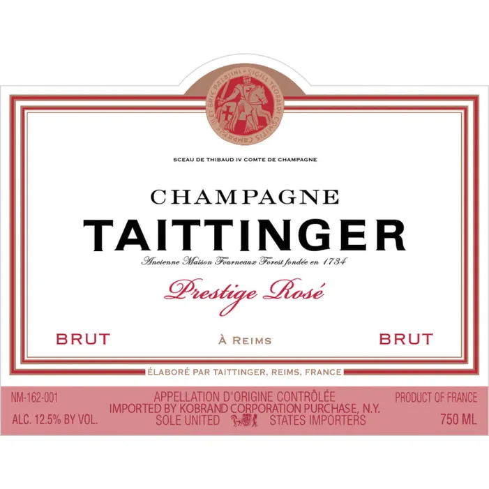 Champagne Taittinger Brut Prestige Rosé