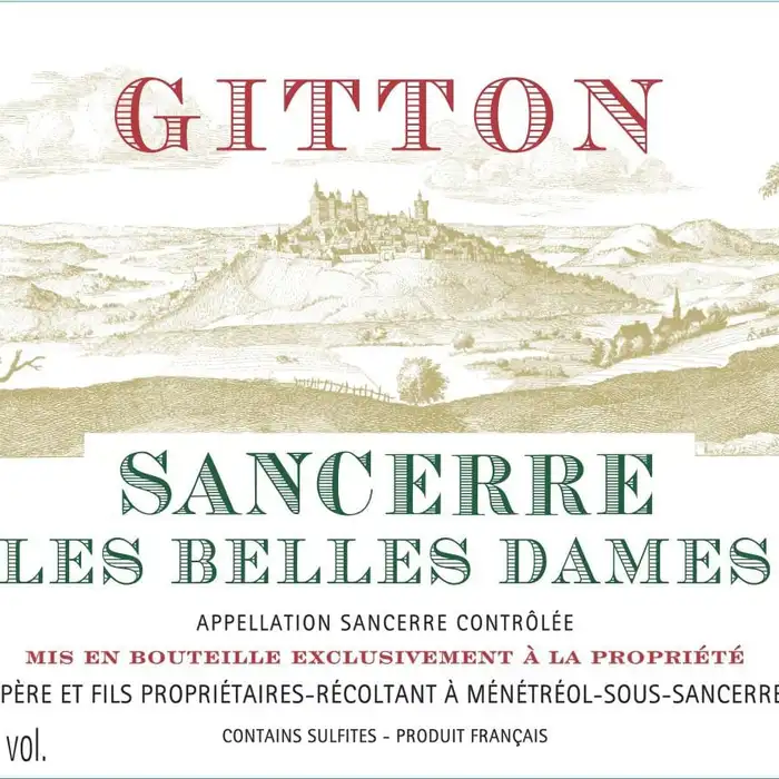 Sancerre Les Belles Dames Silex 2021 Domaine Gitton