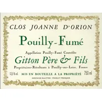 Pouilly Fumé Clos Joanne d 'Orion 2020 Domaine Gitton - imagem 2