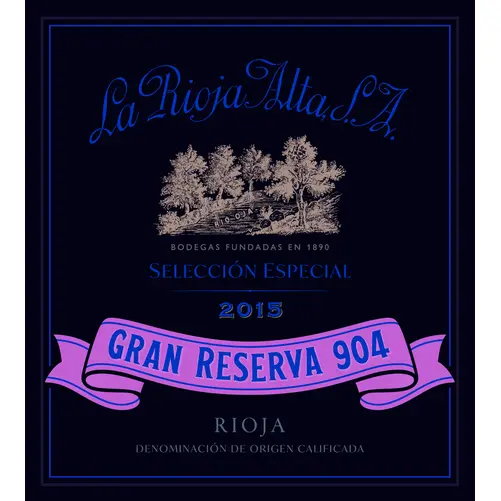 La Rioja Alta S.A. Gran Reserva 904
