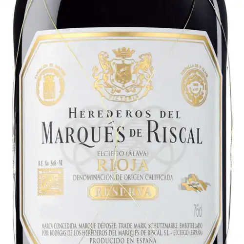 Marqués de Riscal Reserva Rioja 2018