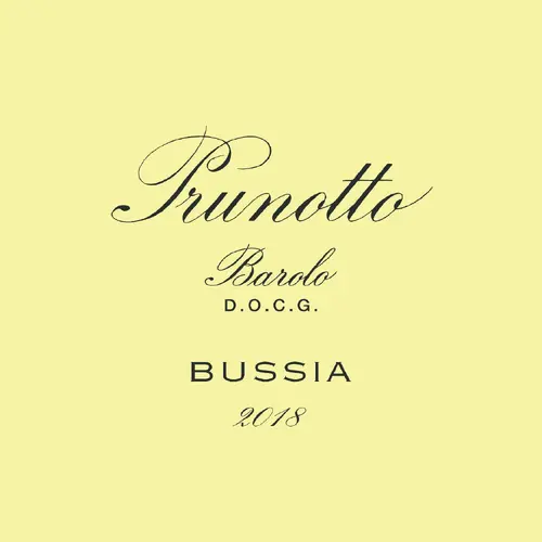 Prunotto Barolo Bussia DOCG 2018