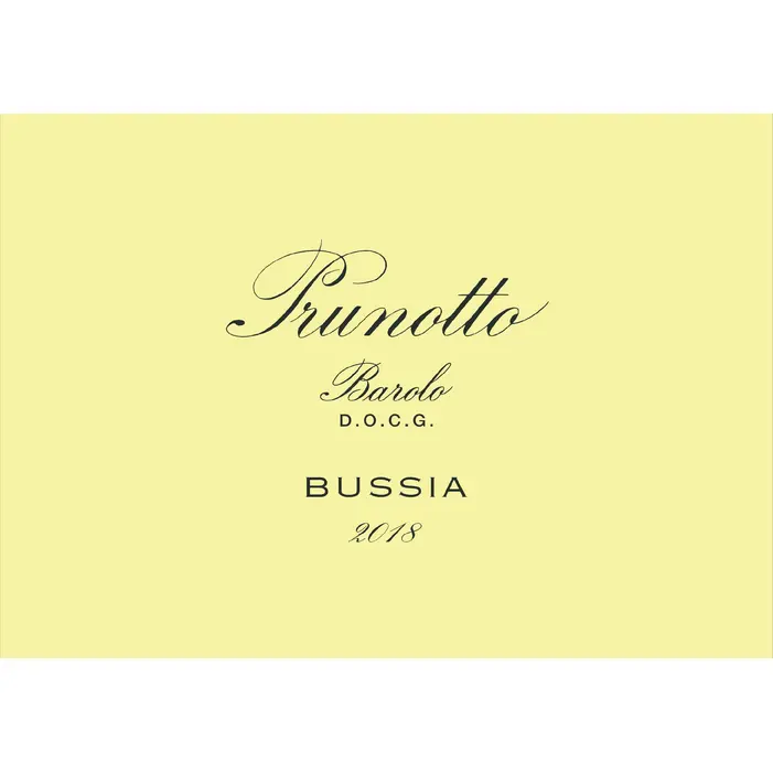 Prunotto Barolo Bussia DOCG 2018