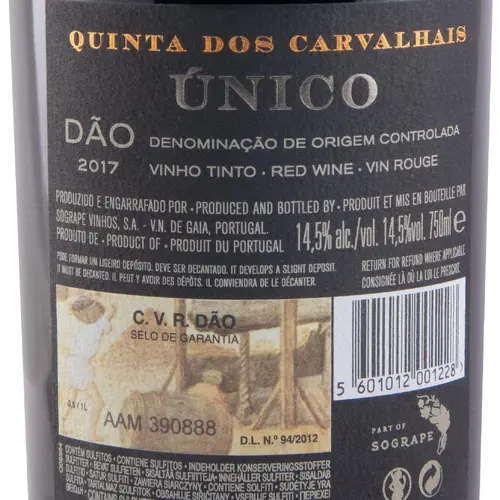 Quinta dos Carvalhais Único 2017