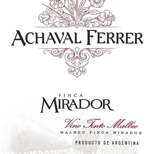 Achaval Ferrer Finca Mirador Malbec 2014