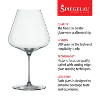 Spiegelau Definition Burgundy 960ml Caixa c/2 Taças. - imagem 3