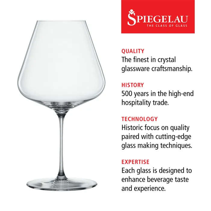 Spiegelau Definition Burgundy 960ml Caixa c/2 Taças.