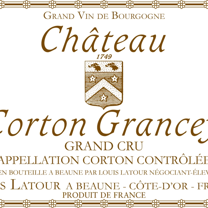 Louis Latour Château Corton Grancey Grand Cru 2017