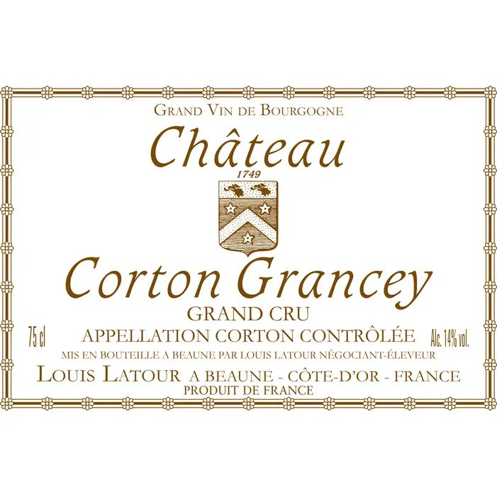 Louis Latour Château Corton Grancey Grand Cru 2017