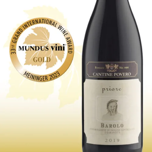 Barolo D.O.C.G Priore 2019 Cantine Povero