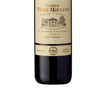 Château Trois Moulins Haut-Médoc Cru Bourgeois 2015    - imagem 1