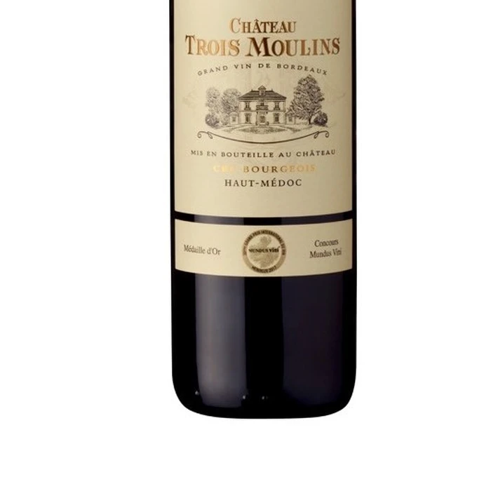 Château Trois Moulins Haut-Médoc Cru Bourgeois 2015   