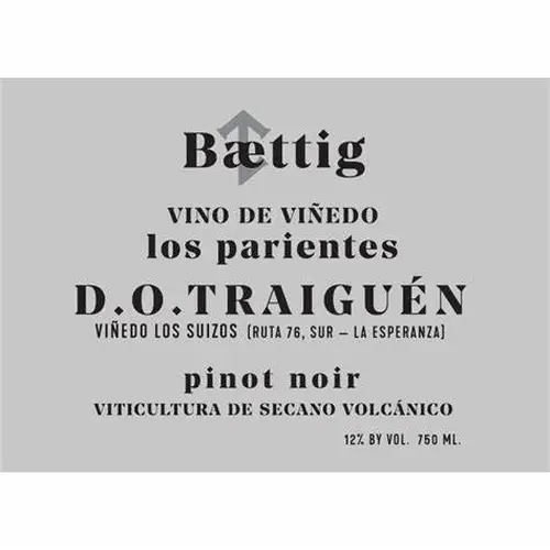 Baettig Vino de Viñedo “Los Parientes” Chardonnay 2022