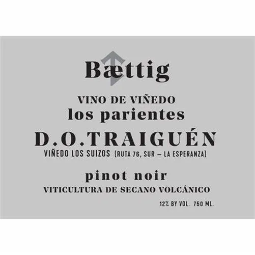 Baettig Vino de Viñedo “Los Parientes” Chardonnay 2022