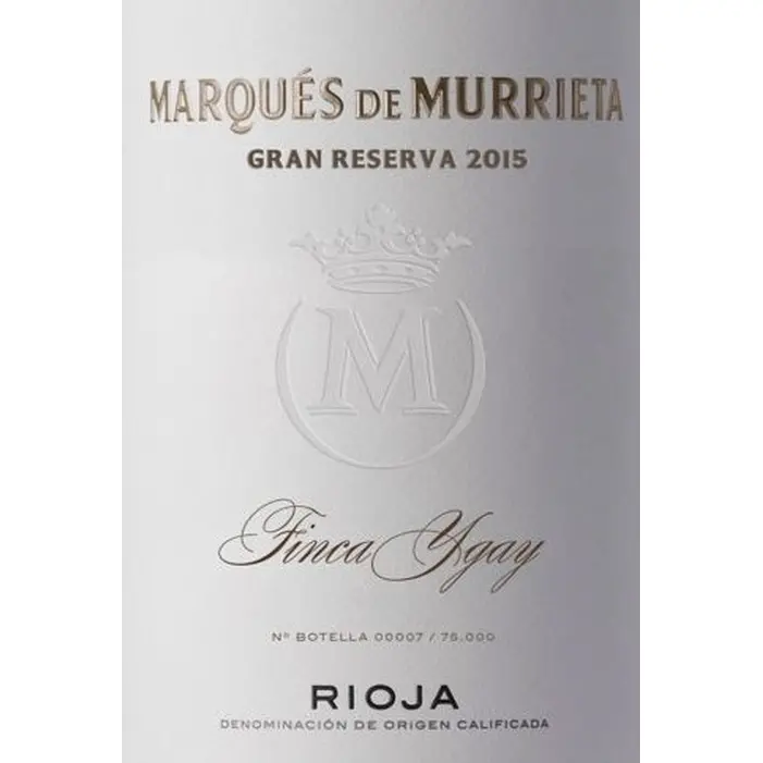 Marqués de Murrieta Gran Reserva 2014