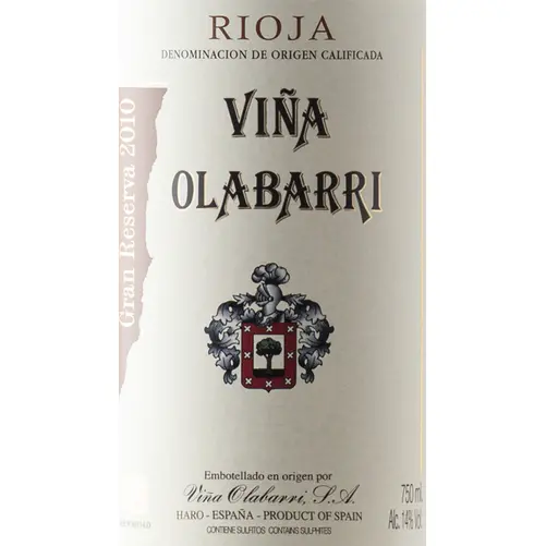 Viña Olabarri Gran Reserva 2015 Rioja