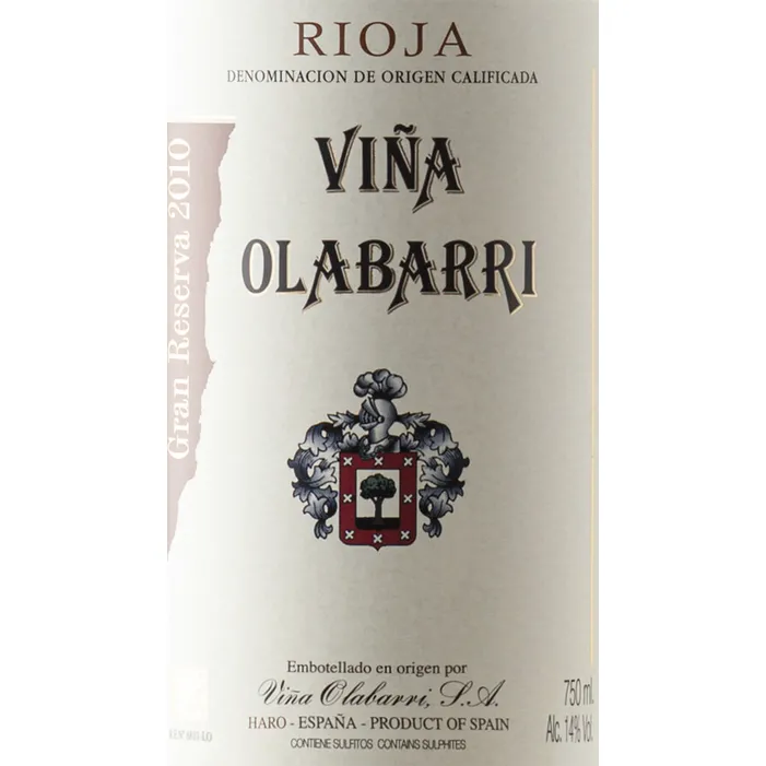 Viña Olabarri Gran Reserva 2015 Rioja
