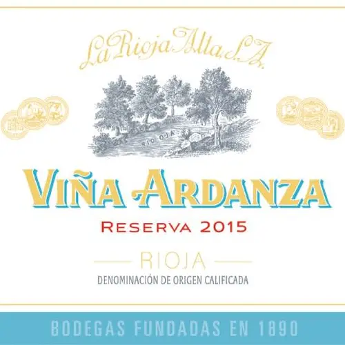 Viña Ardanza Reserva 2015 La Rioja Alta S.A 