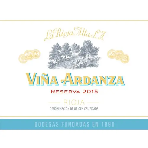 Viña Ardanza Reserva 2015 La Rioja Alta S.A 
