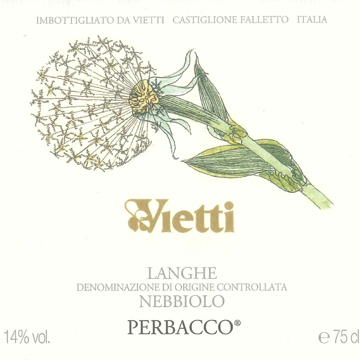 Langhe DOC Nebbiolo 2020"Perbacco" Vietti