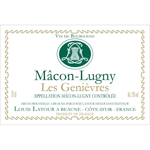 Louis Latour Macon-Lugny Les Genievres 2020