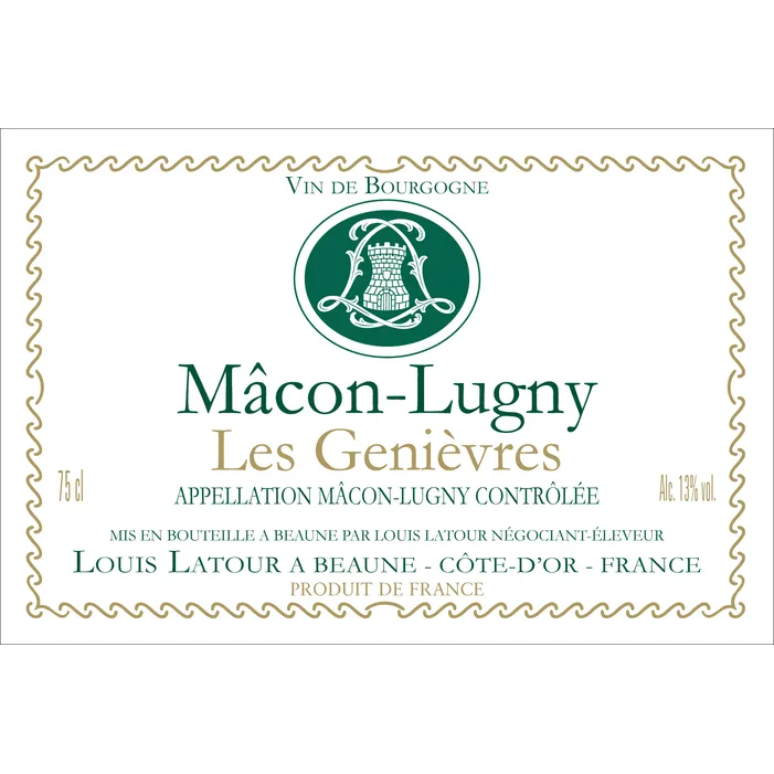 Louis Latour Macon-Lugny Les Genievres 2020