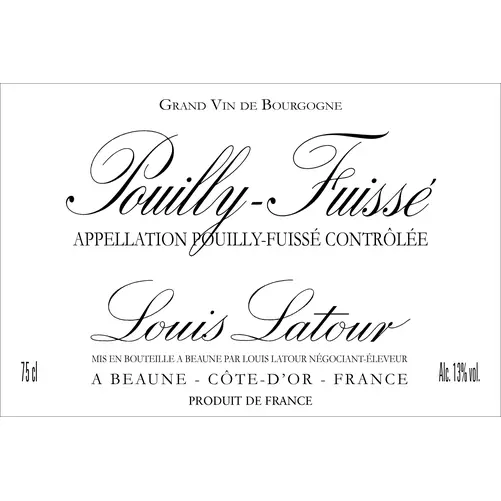 Pouilly-Fuisse Louis Latour  2020