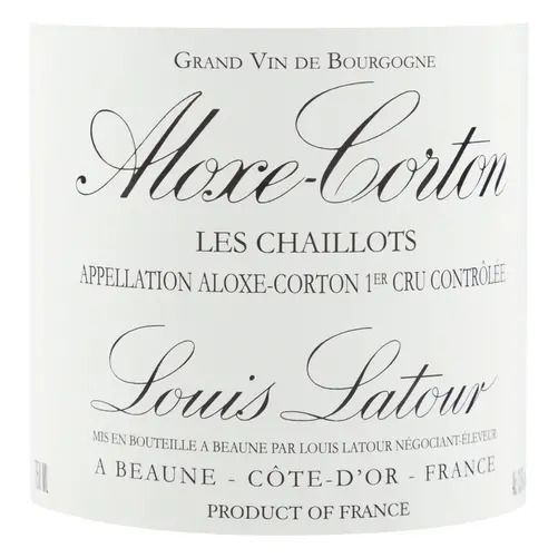 Louis Latour "Les Chaillots" Aloxe-Corton 1er Cru 2017 
