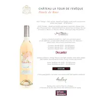 Château de la Tour de L'Évêque Pétale de Rosé 2022  - imagem 3