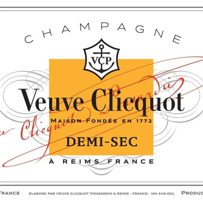 Champagne Veuve Clicquot Demi-Sec 
