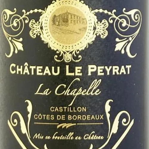 Château Le Peyrat La Chapelle 2018