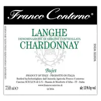 Langhe Chardonnay D.O.C “Bujet” 2020  Franco Conterno  - imagem 1